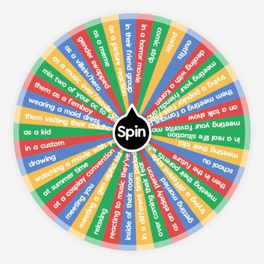 draw your oc as or... | Spin The Wheel - Random Picker