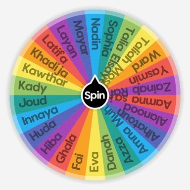 Names Spin The Wheel Random Picker