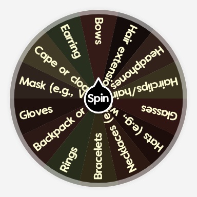 Random Accessories Wheel Accessories | Spin The Wheel - Random Picker