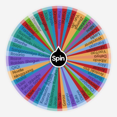Genshin Impact Characters [3.5] | Spin The Wheel - Random Picker