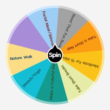 Choose Your Wellness Today | Spin the Wheel - Random Picker