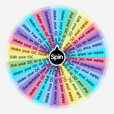 Gacha OC wheel/gow | Spin The Wheel · Random Picker