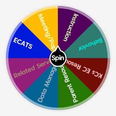 Digital EC Staff Handbook | Spin the Wheel - Random Picker