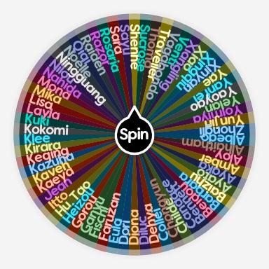 Genshin Impact Characters | Spin The Wheel · Random Picker