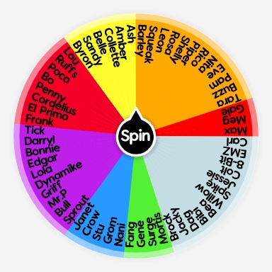 All 57 Brawl Stars Brawlers, Color Organized | Spin The Wheel App