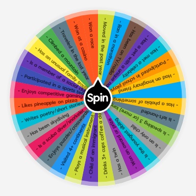BINGO | Spin The Wheel - Random Picker