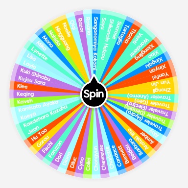 Genshin Impact Characters (Alex) | Spin The Wheel - Random Picker