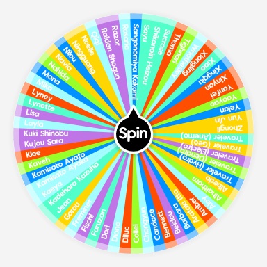 Genshin Impact Characters (Lane) | Spin The Wheel - Random Picker