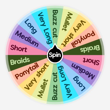 Hair length Spin the Wheel - Random Picker
