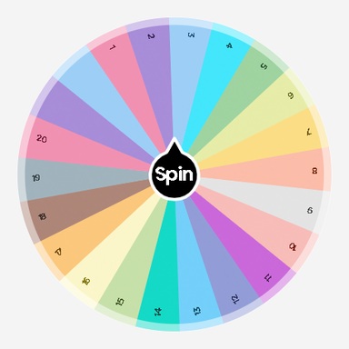 numbers 1 - 100 | Spin the Wheel - Random Picker