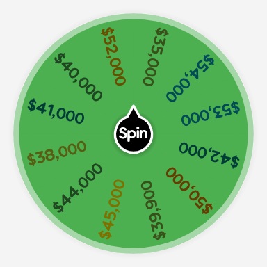 Your salary: | Spin The Wheel - Random Picker