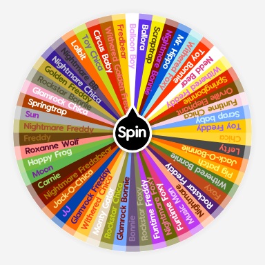 Fanatsy Wheel Spinner FNaF Animatronics | Spin The Wheel - Random Picker