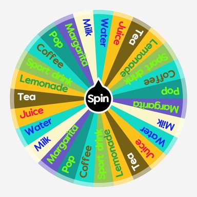 Email Beverage Choices | Spin the Wheel - Random Picker