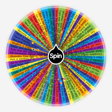 Sims 4 Life You Didn't Choose Chaos Wheel | Spin The Wheel - Random Picker