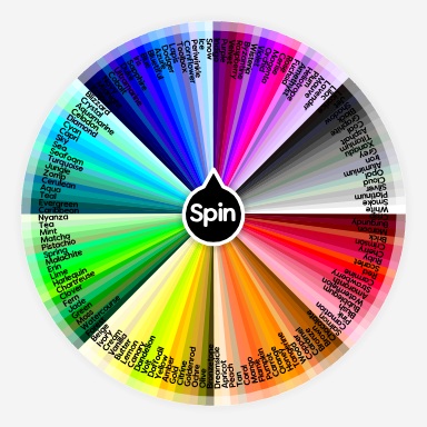 144 Colours | Spin The Wheel - Random Picker