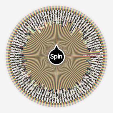 All Msm | Spin The Wheel - Random Picker
