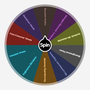 Materials | Spin the Wheel - Random Picker