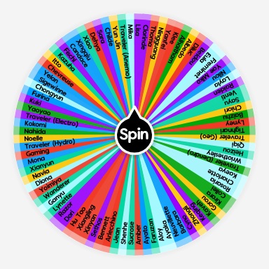 Genshin Impact Characters (v4.7) | Spin The Wheel - Random Picker