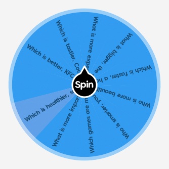 Random Get To Know You Questions | Spin The Wheel App