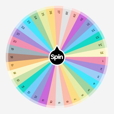 numbers 1 - 100 | Spin The Wheel App