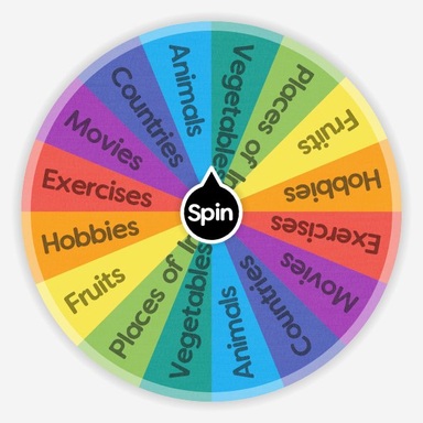 Alphabetical Games | Spin the Wheel - Random Picker