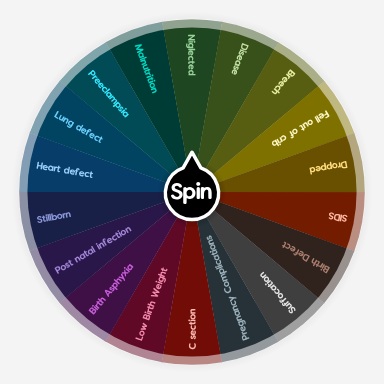 Copy of Infant Death Wheel | Spin The Wheel - Random Picker