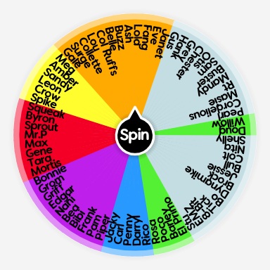 All 57 Brawl Stars Brawlers, Color Organized | Spin the Wheel - Random ...