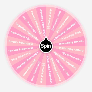 Wheel of Pokemon | Spin the Wheel - Random Picker