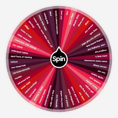 unique character/oc design/trait •°☆ | Spin The Wheel - Random Picker