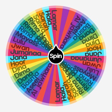 Wheel of names | Spin the Wheel - Random Picker