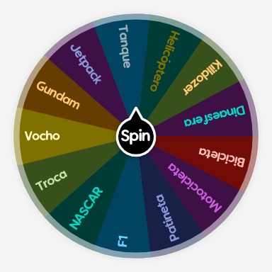 Random Wheeled Machine Vehículo | Spin The Wheel · Random Picker