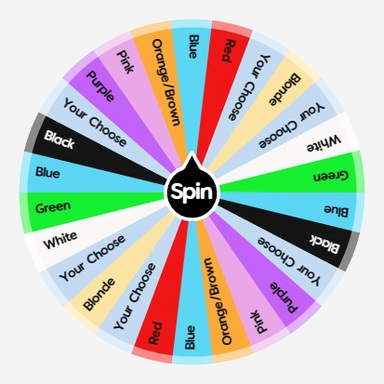 Gacha Life OC Hair Color | Spin the Wheel - Random Picker