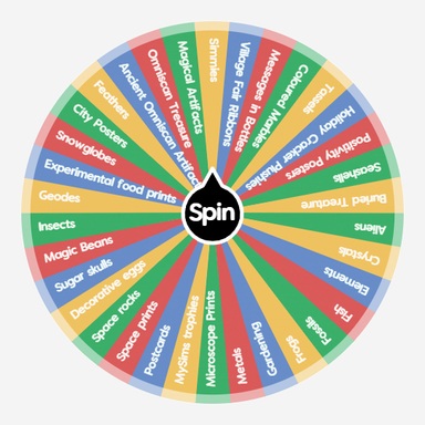 Collections Wheel | Spin the Wheel - Random Picker