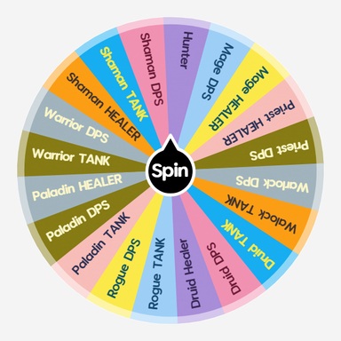 WoW Classic Class to Play | Spin the Wheel - Random Picker