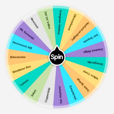 Sims 4 Worlds | Spin the Wheel - Random Picker