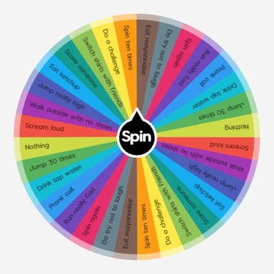 Fun dares to do! | Spin the Wheel - Random Picker