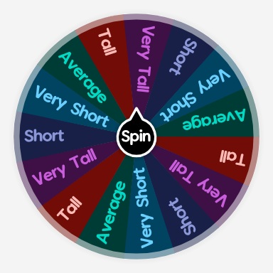 Height | Spin the Wheel - Random Picker
