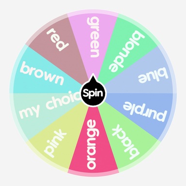 Hair color | Spin the Wheel - Random Picker