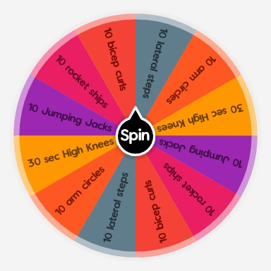 Exercise Wheel | Spin the Wheel - Random Picker