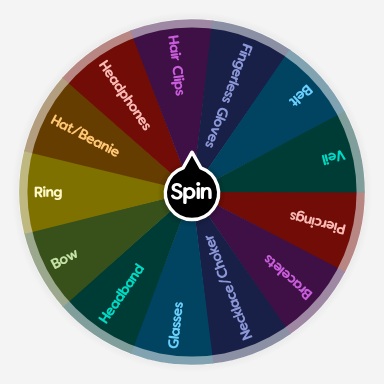 Random Accessories Wheel (L) Accessories (Spin 2x) | Spin The Wheel · Random Picker