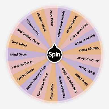 Sims 4: Likes & Dislikes (Décor) | Spin The Wheel - Random Picker