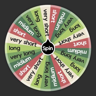 hair length | Spin the Wheel - Random Picker