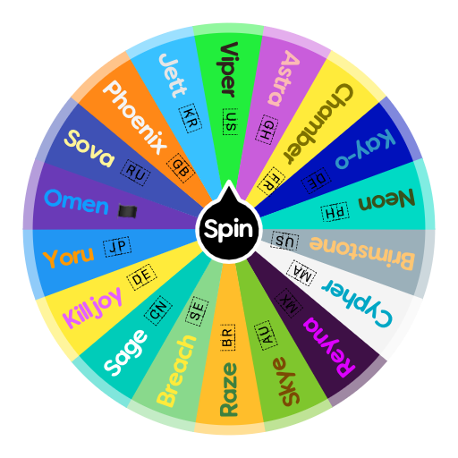 VALORANT | Spin The Wheel App