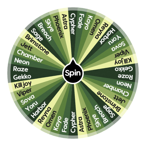 VALORANT AGENTS Spin The Wheel Random Picker