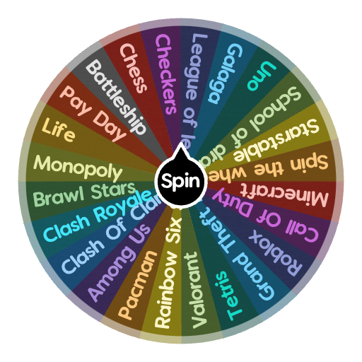 Video and board games 2 Spin The Wheel App