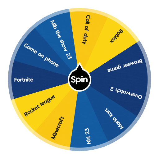 Video games to play | Spin the Wheel - Random Picker