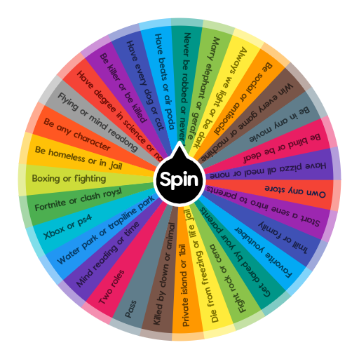 Weird dares and truthes | Spin the Wheel - Random Picker