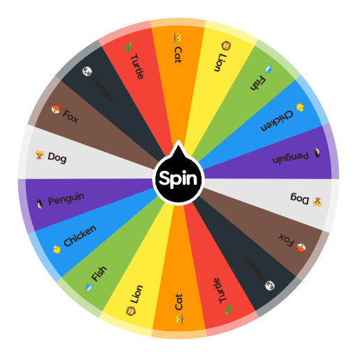 What Animal Are You Spin The Wheel App