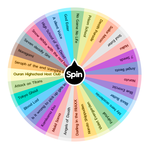 Share more than 132 anime character spin wheel best - 3tdesign.edu.vn
