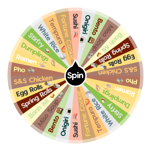 random food generator wheel